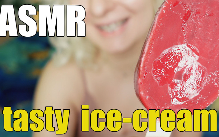 Arya Grander: Comiendo con frenillos, fetiche de comida ASMR Arya