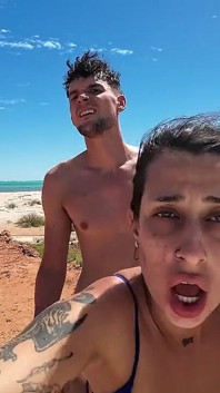 Gf backpacker sebenar dikongkek di syurga pantai Australia!