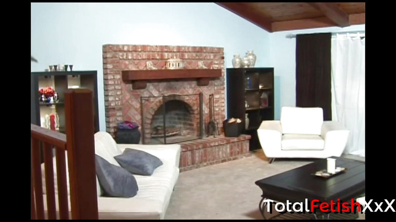 Total fetish studio: 2 on 1 with a Hot Black Chick