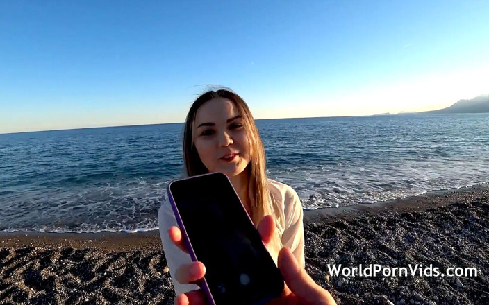 Selected worldwide porn: Młody turysta podniósł się nad morze i uderzył w pokój...