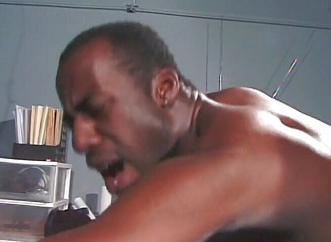 Bareback TV: Big black boy fucked by his master
