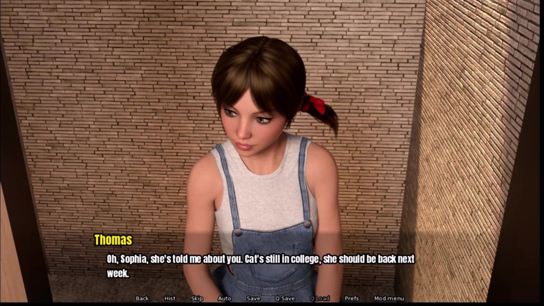 Kitty Gamer: Mamies House 1 Nana m’a laissé rester avec elle et a...