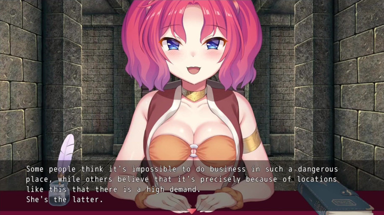 Musougaki: Little witch Inuko Nina (mercante) scene