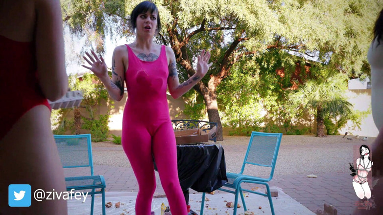 Ziva Fey: Ziva Fey - WAM Bratty domina frühstück mit Larzstord und Ruby...