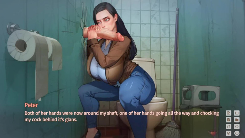 Dirty GamesXxX: Taffy Tales : la voisine MILF suce une bite monstrueuse dans...