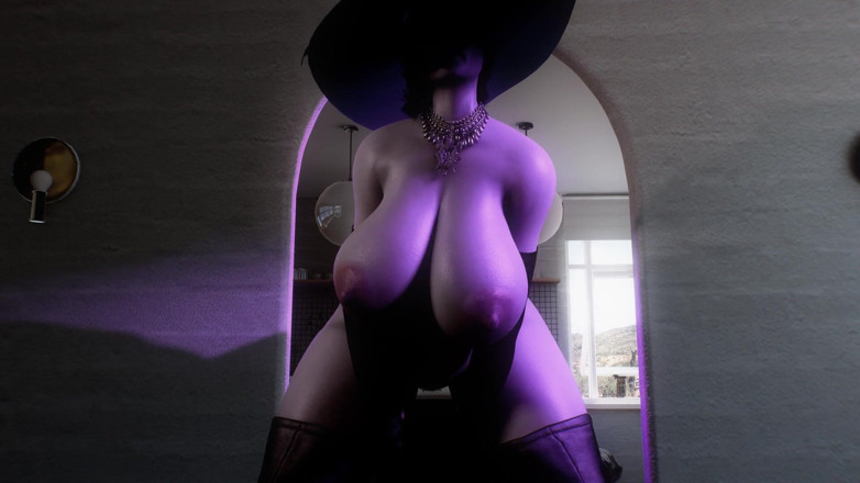 Velvixian 3D: Dicke lady dimitrescu sexy tanz (kein sex)