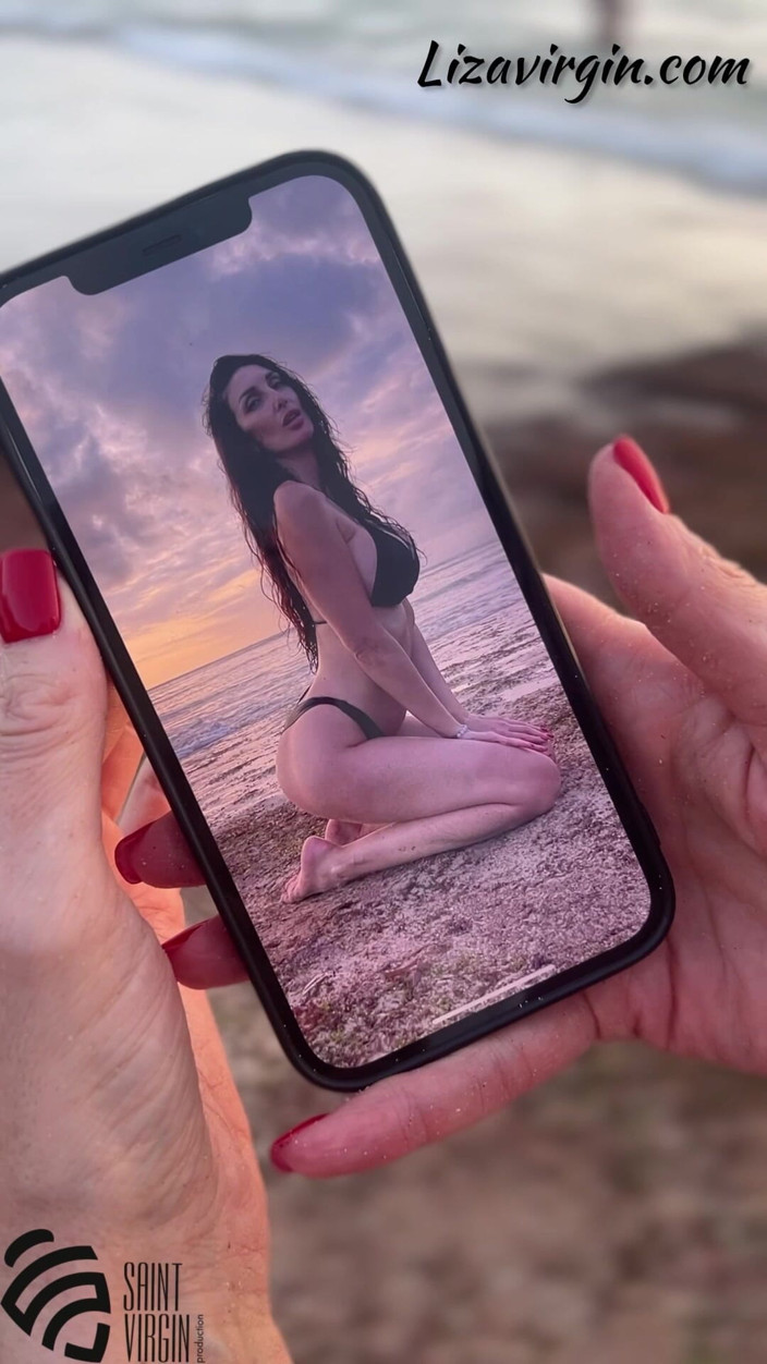 LizaVirgin: Spotkałem się na plaży i zerżnąłem tego samego dnia
