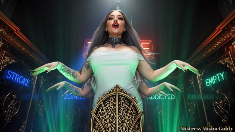 Goddess Misha Goldy: Мій безпорадний мозок задоволення зомбі