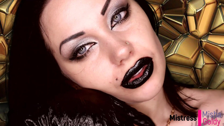 Goddess Misha Goldy: Diğer modellere mastürbasyon yapma iznin yoktu! Yutma ve dölleme!