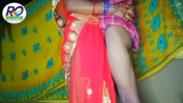 ROBOPL Xhamster: Kampung India Red Saree Me Jabardast Ghori Satale Me Chudai...