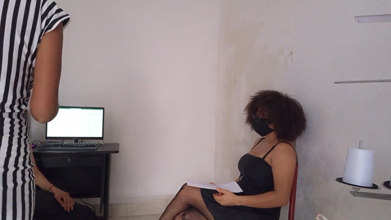 Negrita sexy: Corporate Talent Director Recruits Sexy New Employees