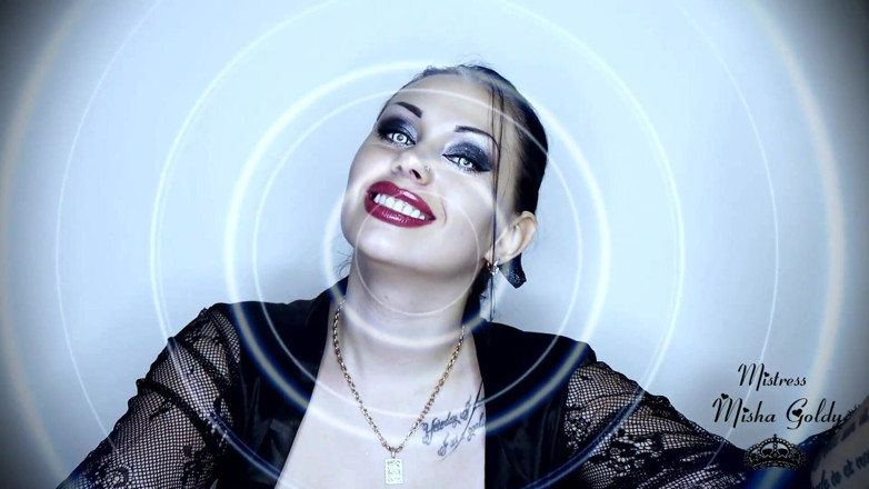 Goddess Misha Goldy: Płać i bezmyślnie głaskać - moja słaba uzależniona świnia płacona