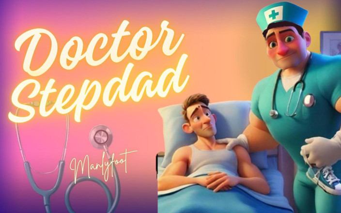 Manlyfoot: सौतेला समलैंगिक सौतेला पिता - डॉक्टर सौतेला पिता - बदबूदार पैरों की हीलिंग पावर