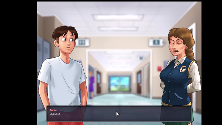 Johannes Gaming: Summertime saga - ik gaf haar slechte monster dildo
