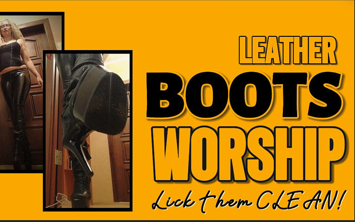 BadAssBitch: Adoração com botas de couro