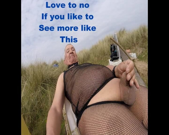 Andy: Fishnet Stockings