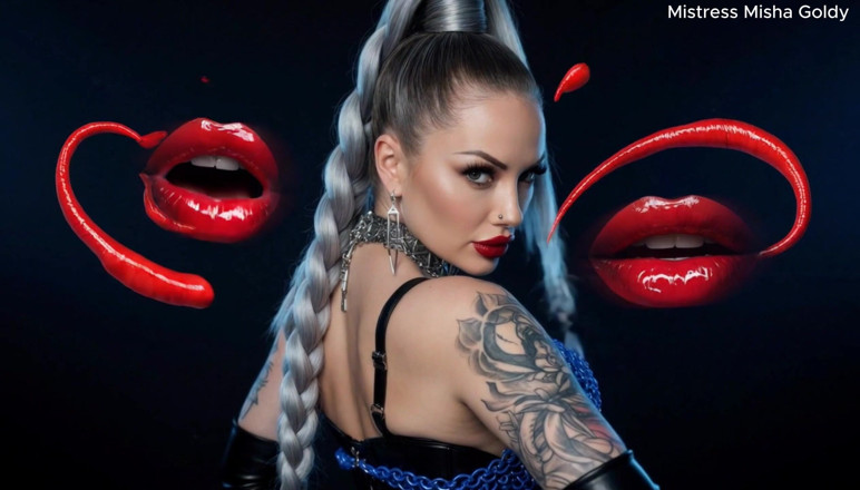 Goddess Misha Goldy: Pikiran Anda di blok - pelelangan fiksasi obsesif