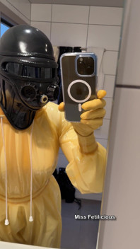 I Love This Heavy Rubber Helmet