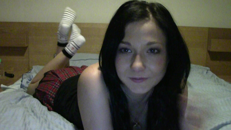 Dirty fantasy: My innocent looking stepdaughter has beautiful orgasm on cam