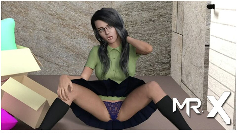Mr Studio X: Отримання минулого - розставляючи ноги, не усвідомлюючи цього