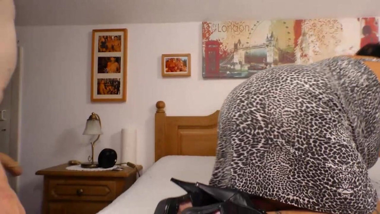Deutschland porn: 흑인 대물 자지에게 따먹히는 핫한 할망구