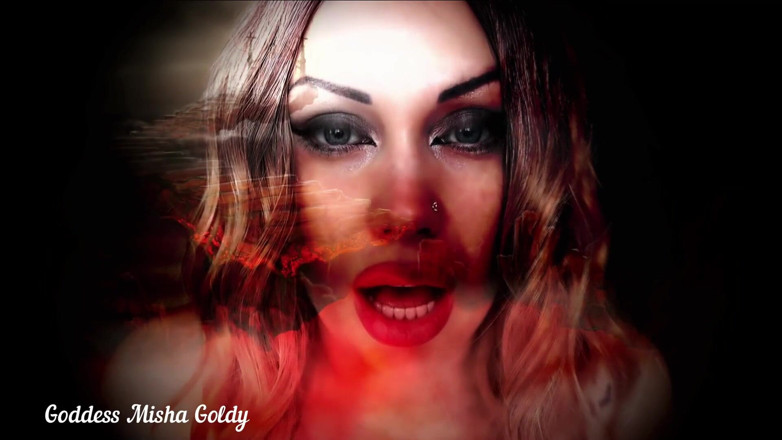 Goddess Misha Goldy: 당신은 가상 세계와 즐거움에 갇혀있다! HFO 및 ASMR Mesmerize