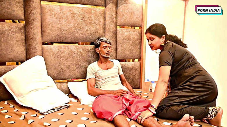 Porn India Studio: Hot Beautiful Girl Fucks Old Man