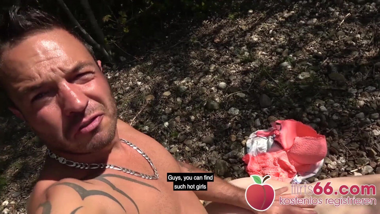 Dates66: Chubby chick Samantha Kiss gets pounded at a lake! (german)