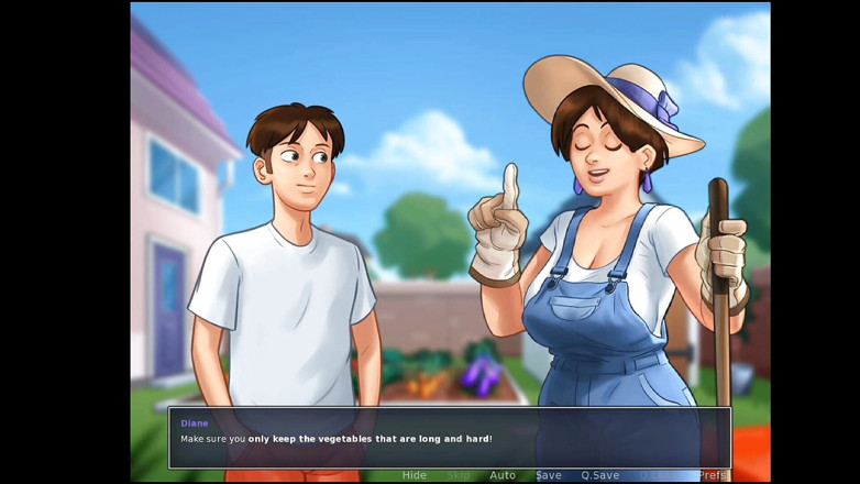 Lana Game plays: Summertime Saga 4부 - 옆집 밀프 미망인 돕기