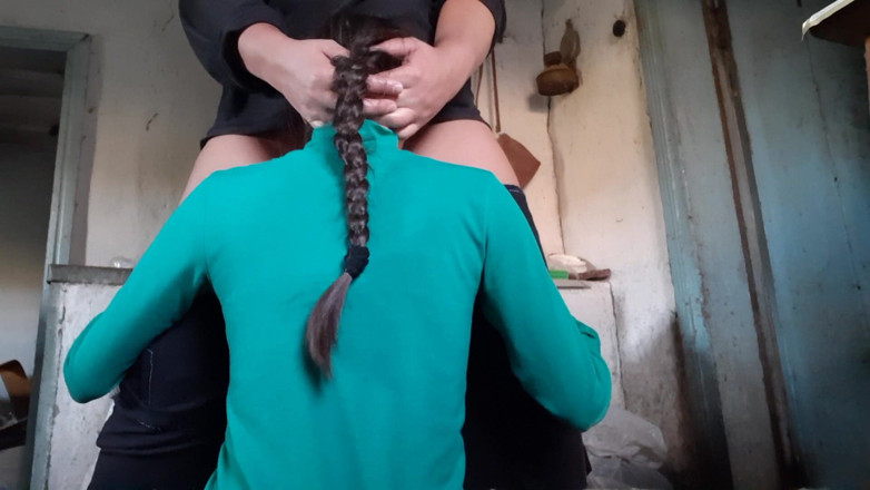 Lesbian-illusion: Я гаряче трахаю свою дівчину в рот з різних ракурсів і з різних сторін - лесбіянка-ілюзія