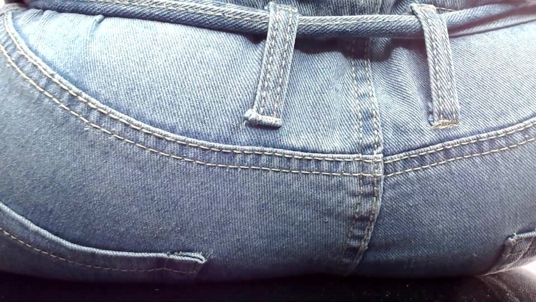 Maeling: Tiny Neighbor Trampled in Denim Jeans and Ass Stifled Ignorant
