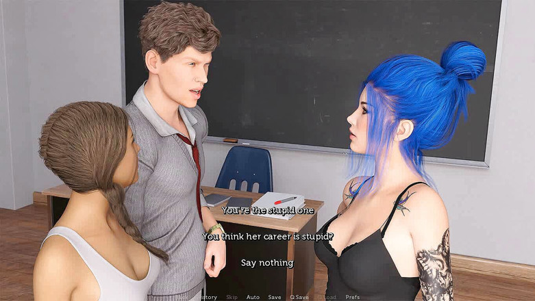 Dirty GamesXxX: Pelajaran akting: sekelompok gadis-ep19 yang sange