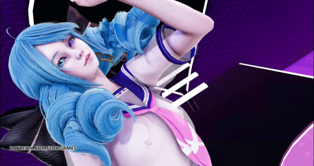 3D-Hentai Games: [MMD] Fiestar - Apple pie Gwen striptease sexy kpop