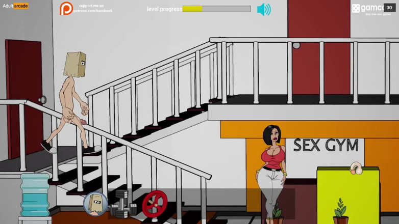 LewdArcade: Coleção fuckerman v1.3 academia completo jogo pornô jogo passo a...