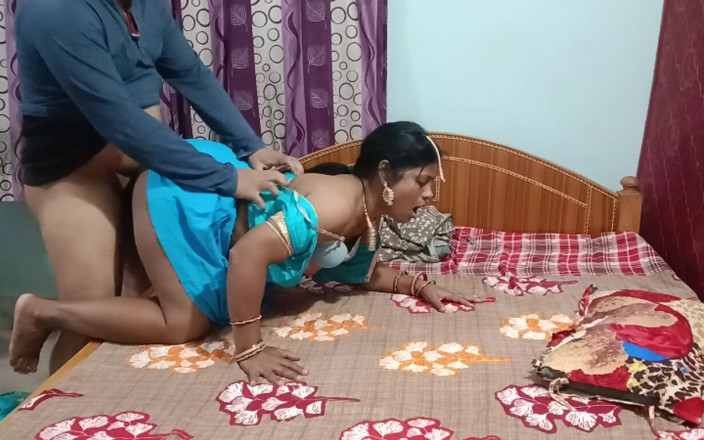 Popmini: Indische Desi Bhabhi echte eigengemaakte hete seks in het Hindi