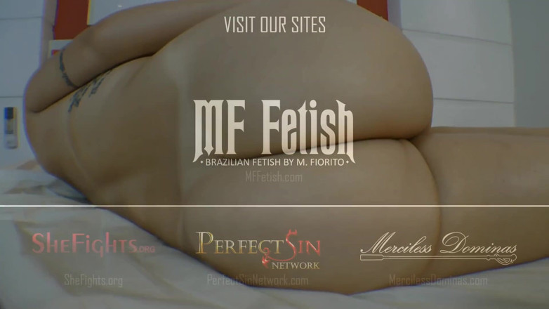 MF Fetish: Big Ass Brazilian Babe Cauanny Fucking Girl's Face