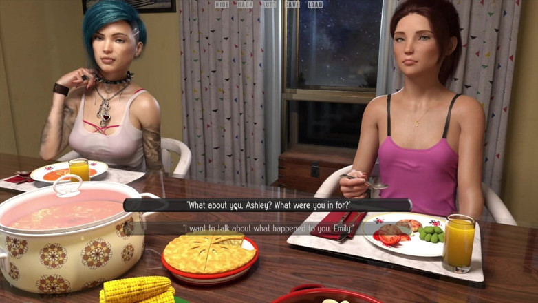 AVN Teller: Abendessen mit den mädchen - Halfway house # 3