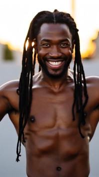 Healthy African Man