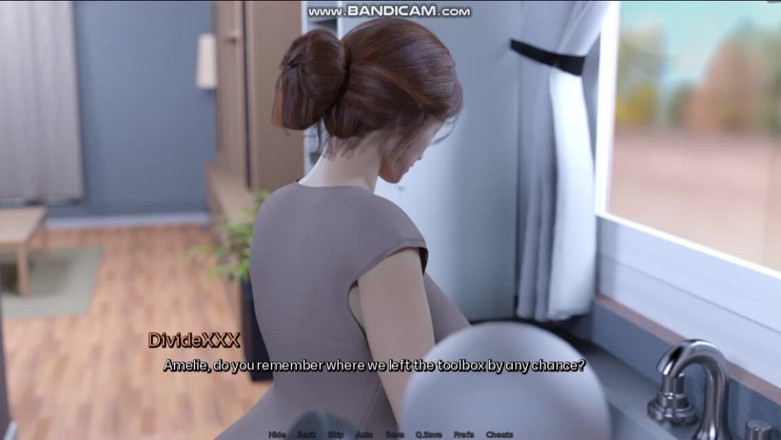 Divide XXX: Problèmes cardiaques - ma belle-mère bien-aimée Amélie, corvées obscènes, sexe