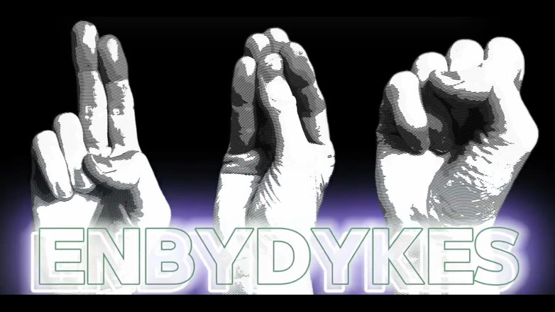 EnbyDykes: Nyx Jouit Encore Et Encore Sur Le Gode Ceinture!