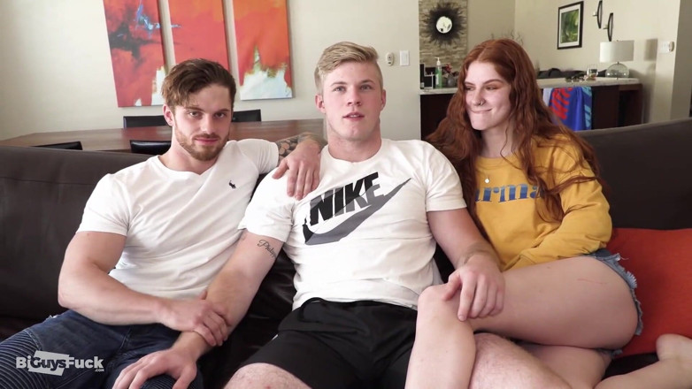 Bi Guys Fuck: Дастін Хейзел розриває улюблених боксерів Троя Деніела