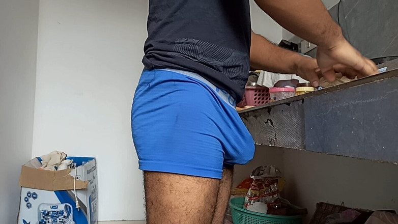 Desi__Panda: Amigo heterosexual primera vez ropa interior gran polla monstruosa