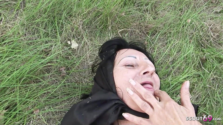 Full porn collection: Slutty milf secretly fucked outdoor by step son and got...