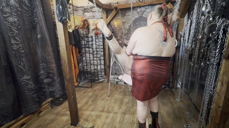 Aaexperiencesltd: Part 2:- Booboo Punished with CBT with Domina Satana