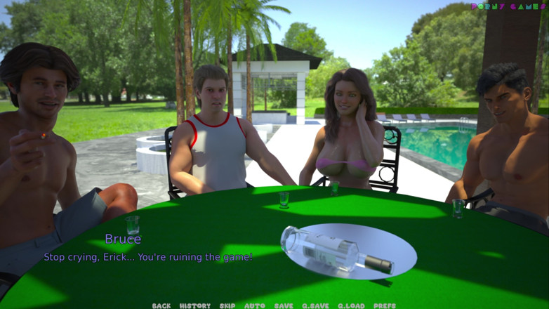 Porny Games: Ma femme salope italienne par Hornydogstudio - première sodomie avec l’ami...