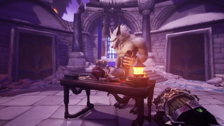 Wraith ward: Weerwolf neukt nachtelijke elf op tafel