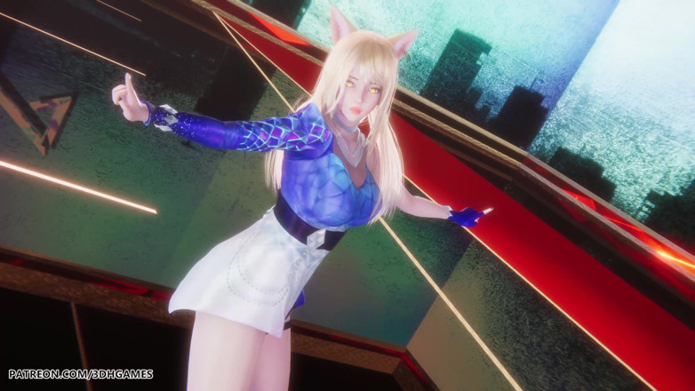 3D-Hentai Games: [mmd] Kda - 무수정 헨타이 전설의 Ahri 핫한 스트립쇼 리그