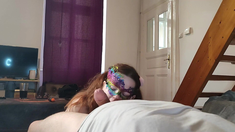Bella Subslut: 내 입에 사정할 때까지 새아빠의 자지와 공을 핥고 빨기