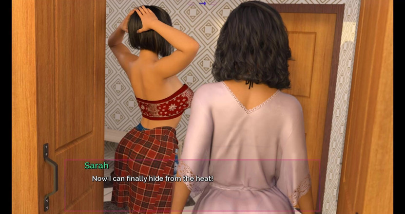 Visual Novels: Shut up dan tarian - bahagian 36 - buns lush dalam seluar dalam