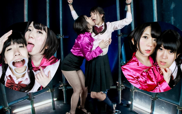 Japan Fetish Fusion: Bondage leccata di faccia intima- il sensuale legame lesbico di...